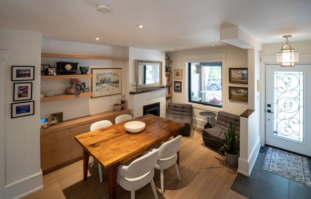 Dining room reviewed during a Toronto property maintenance assessment