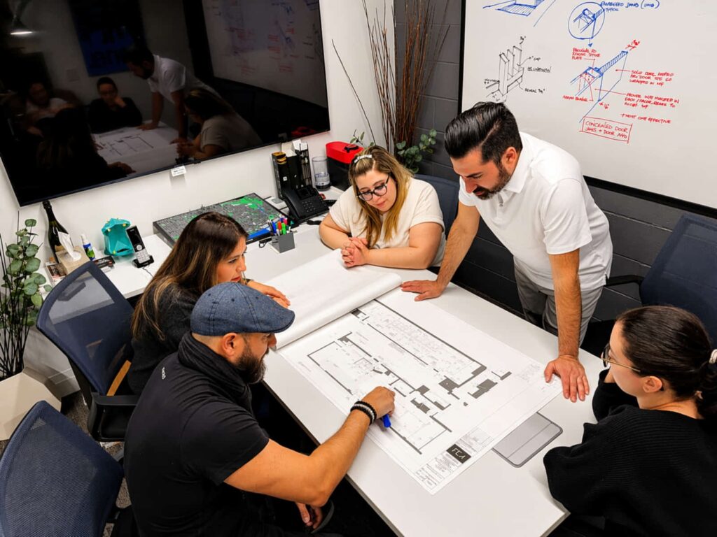 Jash Design & Build team planning ongoing property maintenance