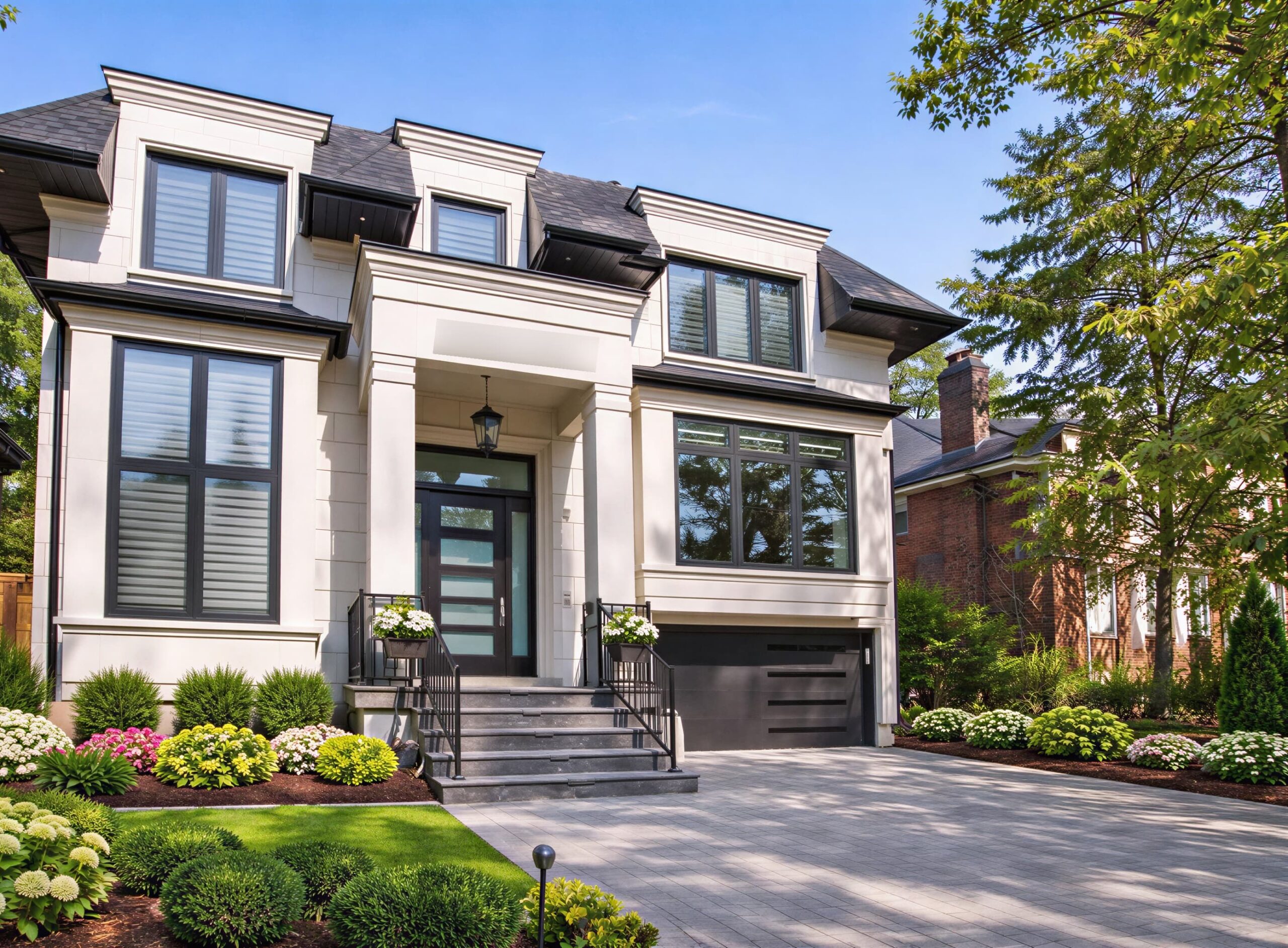 Luxury Toronto estate home under long-term property maintenance care